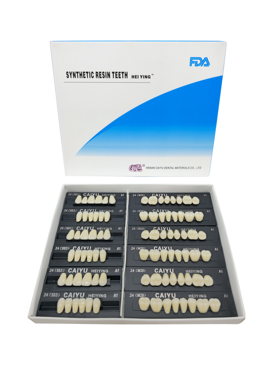 Caiyu Hei Ying Synthetic Resin Teeth 24 (SS3) A1