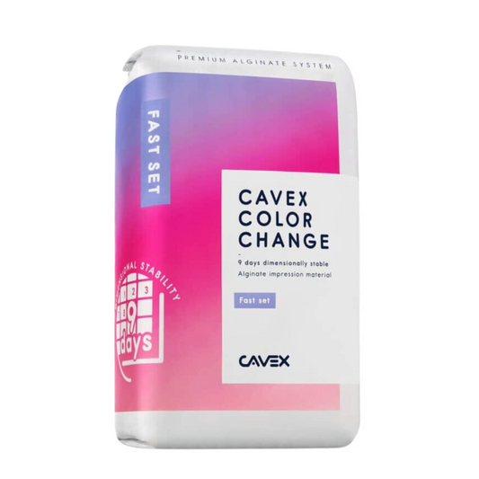 Cavex Color-Change Alginate Impression Material, Fast Set 500gm/ bag