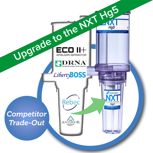 Competitor Trade-Out – Upgrade to the NXT Hg5 Amalgam Separator