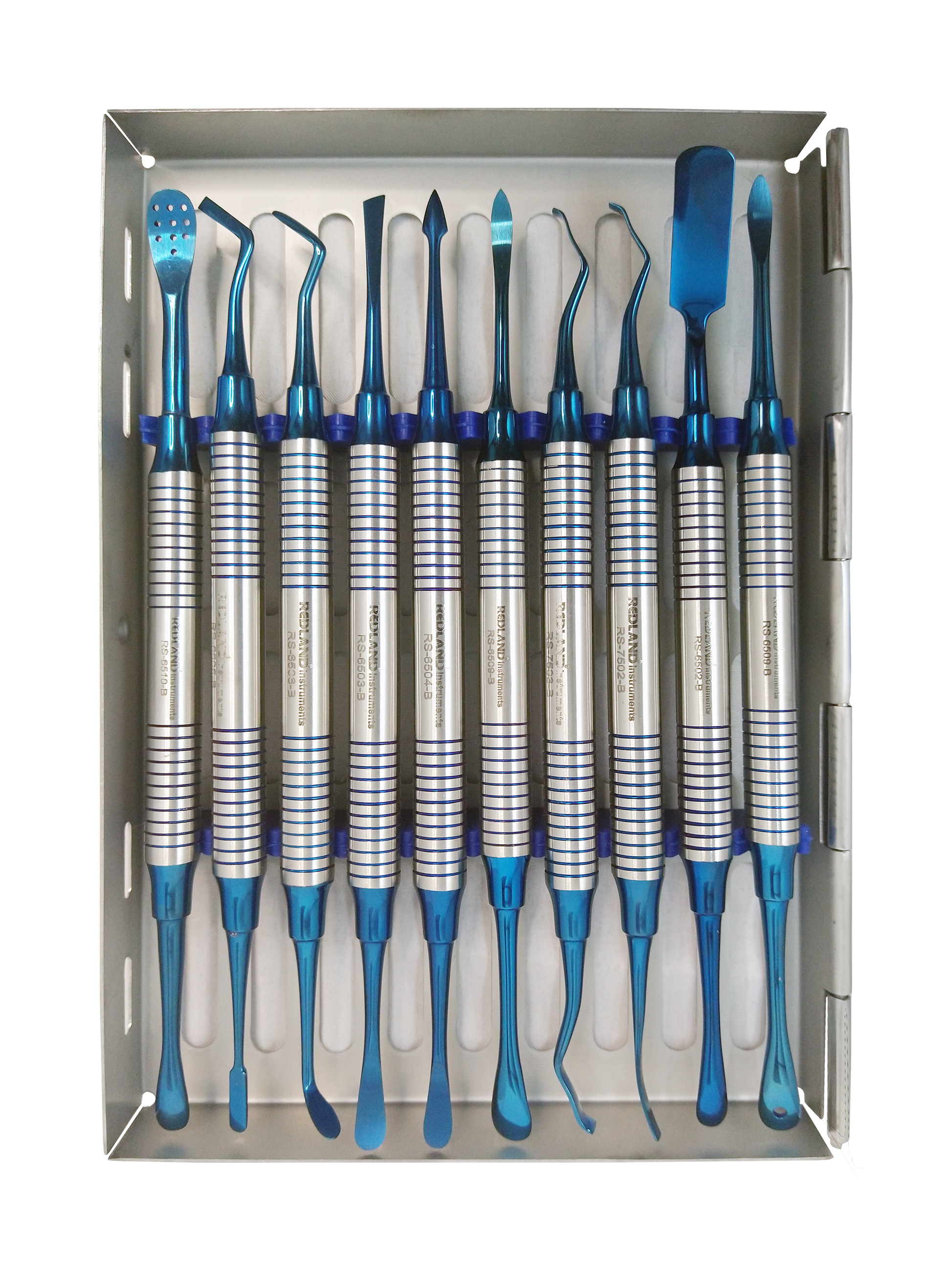 Dental Perioteal Elevator Set Cassette