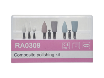 REDLAND Dental Composite Polishing kit RA 0309 for Low-Speed Handpiece Contra Angle 9/PK