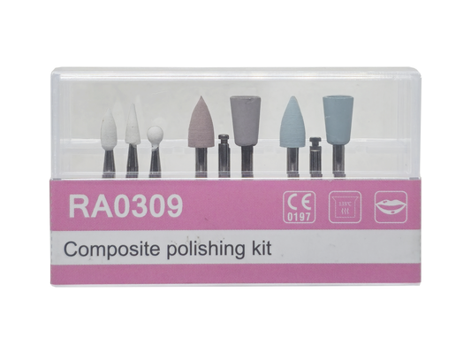 REDLAND Dental Composite Polishing kit RA 0309 for Low-Speed Handpiece Contra Angle 9/PK