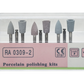 REDLAND Dental Porcelain Polishing kit RA0309-2 for Low-Speed Handpiece CA 9/PK
