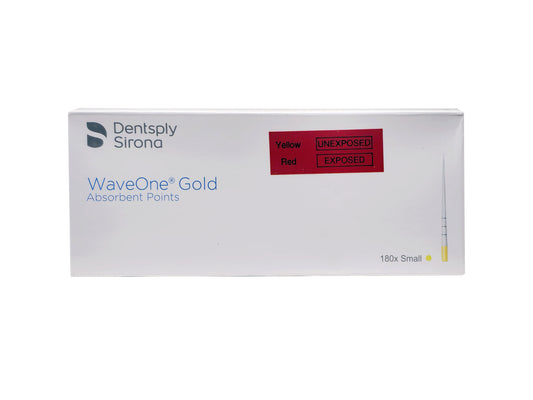 Dentsply Sirona WaveOne Gold Absorbent Paper Points 180/Box