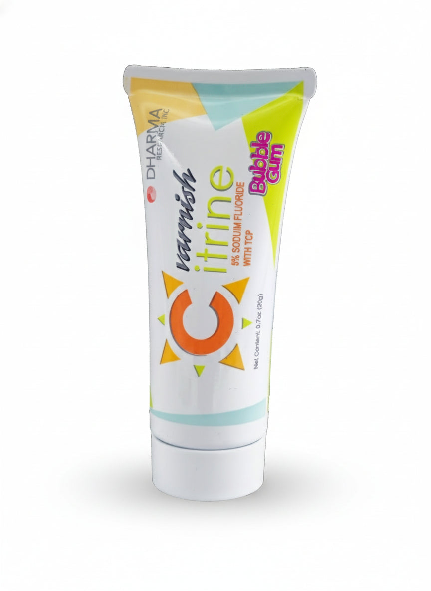 Dharma Citrine 5% Fluoride Varnish 20 mL Tubes