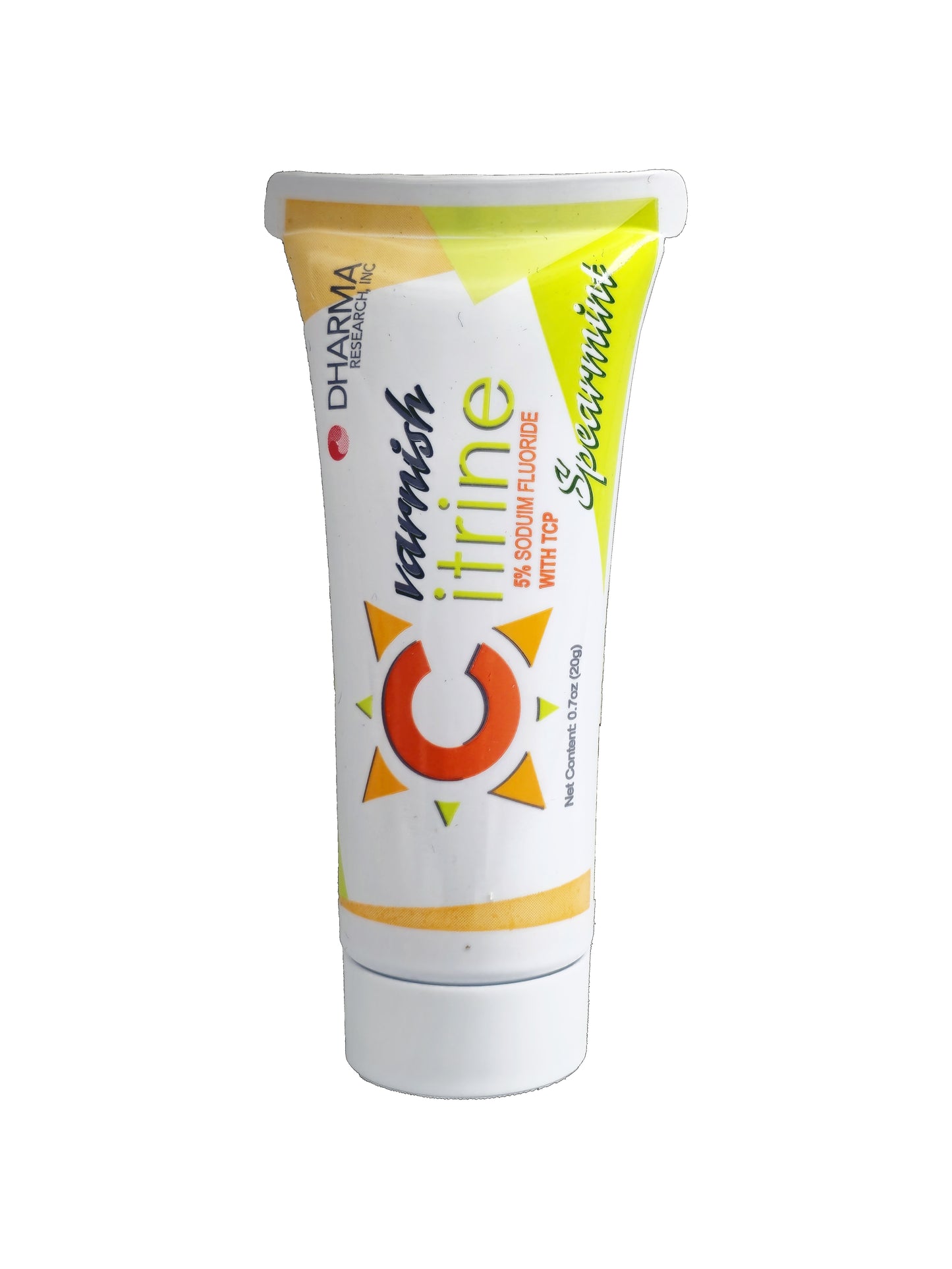 Dharma Citrine 5% Fluoride Varnish 20 mL Tubes