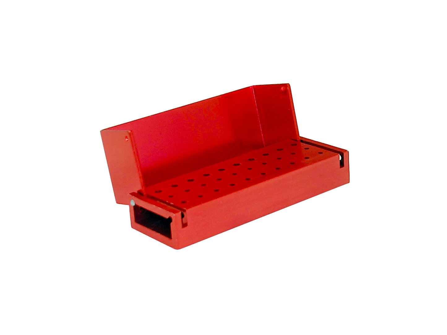 REDLAND Disinfection Burs Holder Station, Bur Block Organizer with Cover 30 HOLES