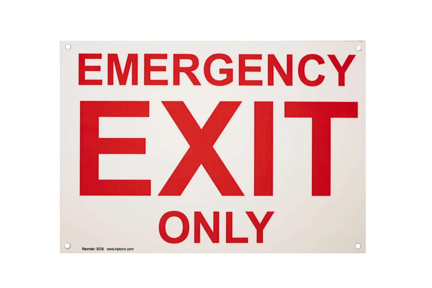 Compliance Training Partners Emergency Signs - Glow-In-The-Dark (2x)