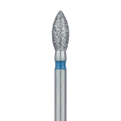 REDLAND FG Pointed Football Diamond Dental Bur, 2.3mm Ø Medium/Fine 10/Box