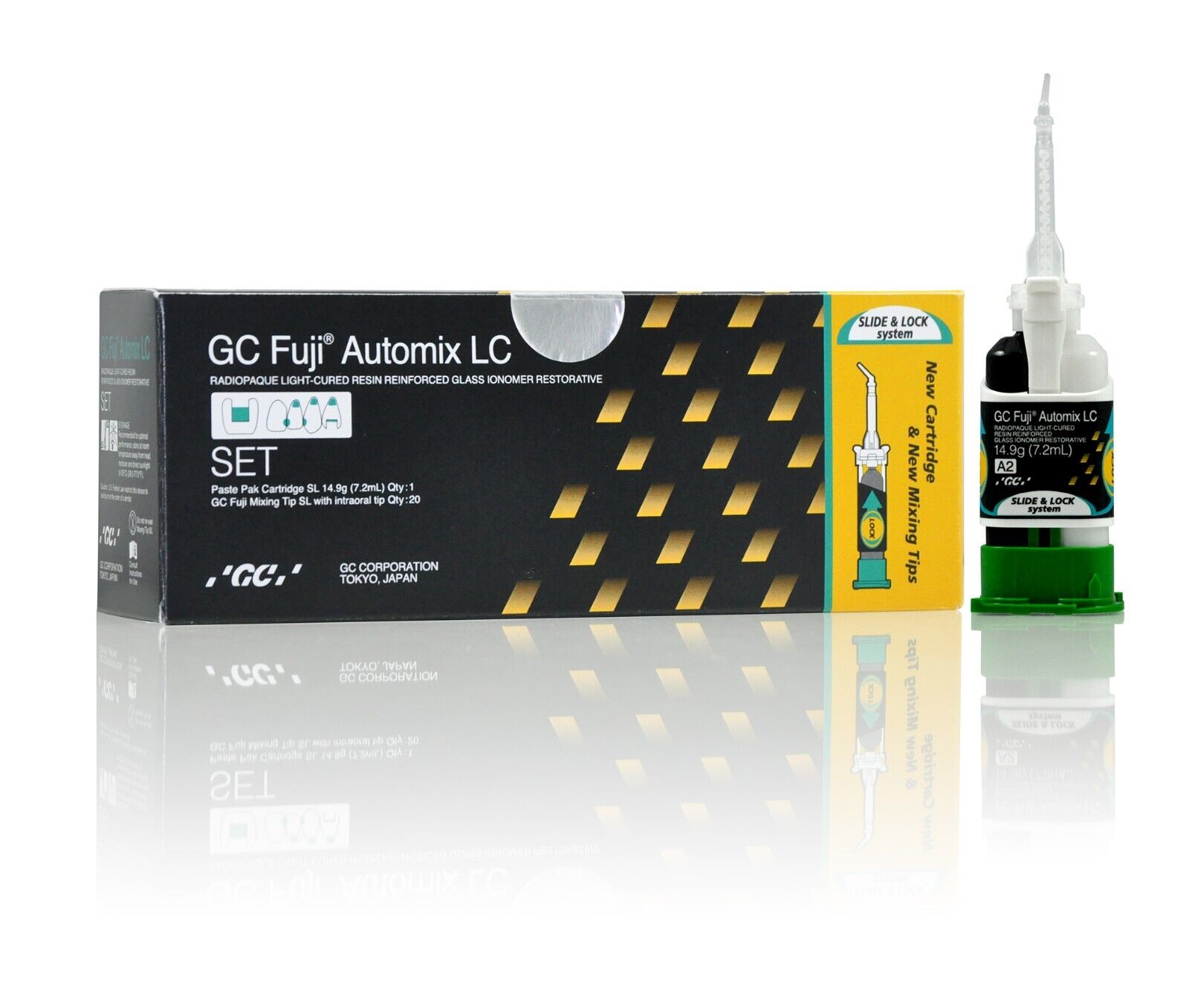 GC Fuji Automix LC Restorative SET Paste Pak Cartridge SL 14.9g + 20 Tips5