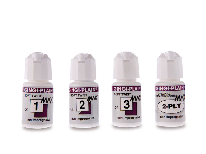 GINGI-PAK Dental Gingival Retraction Cord G-Plain MAX Soft-Twist 108 ...