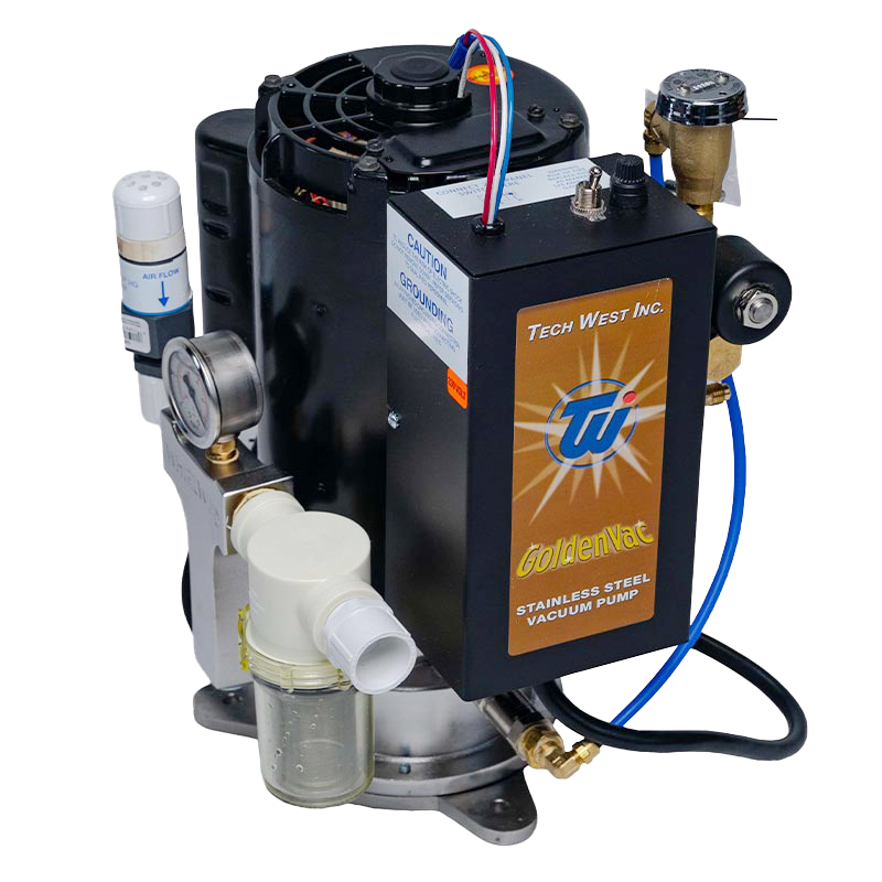 TECHWEST INC - Goldenvac stainless steel vacuum pump