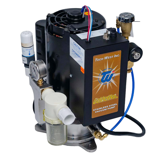 TECHWEST INC - Goldenvac stainless steel vacuum pump