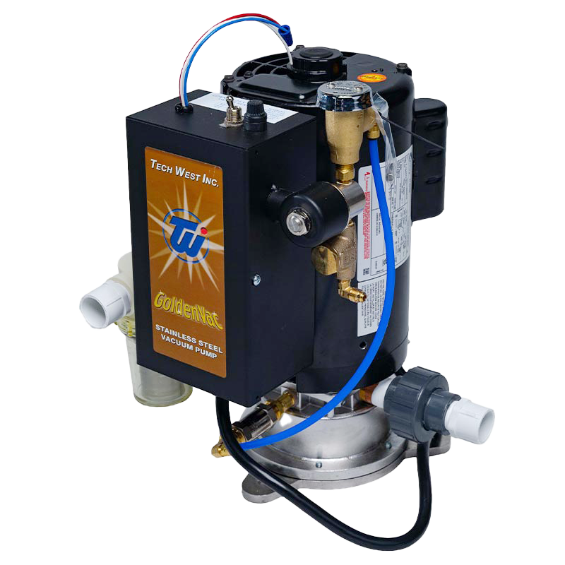 TECHWEST INC - Goldenvac stainless steel vacuum pump
