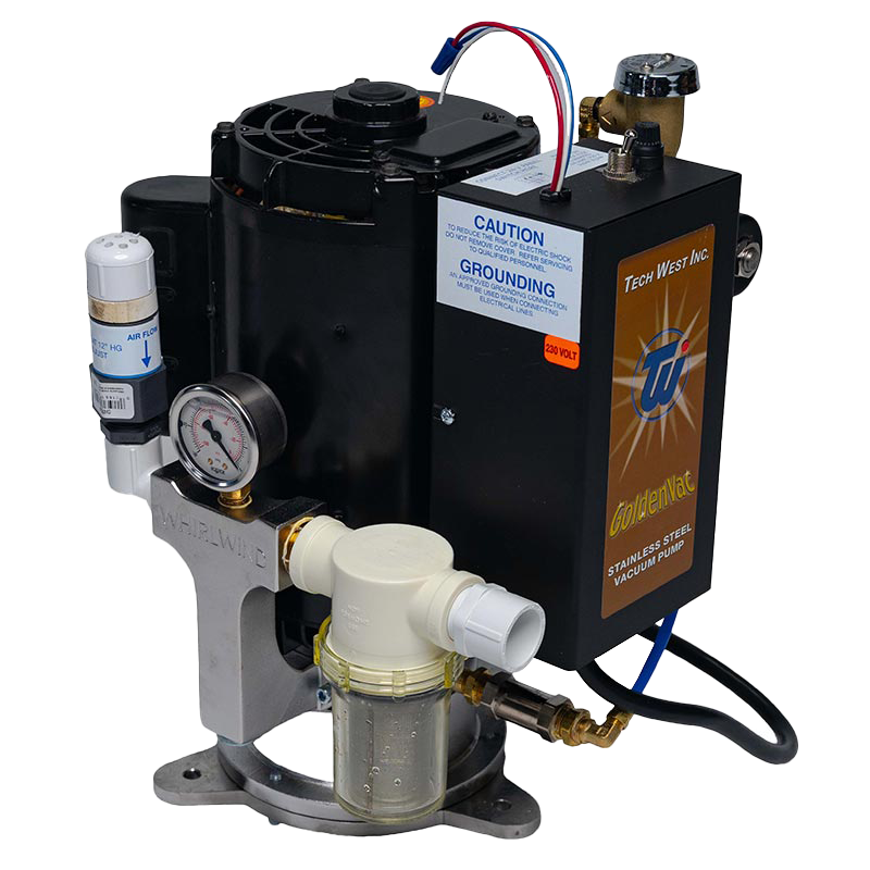 TECHWEST INC - Goldenvac stainless steel vacuum pump