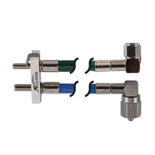 Accutron 90 Deg EZ-QC Hose Set, 3'