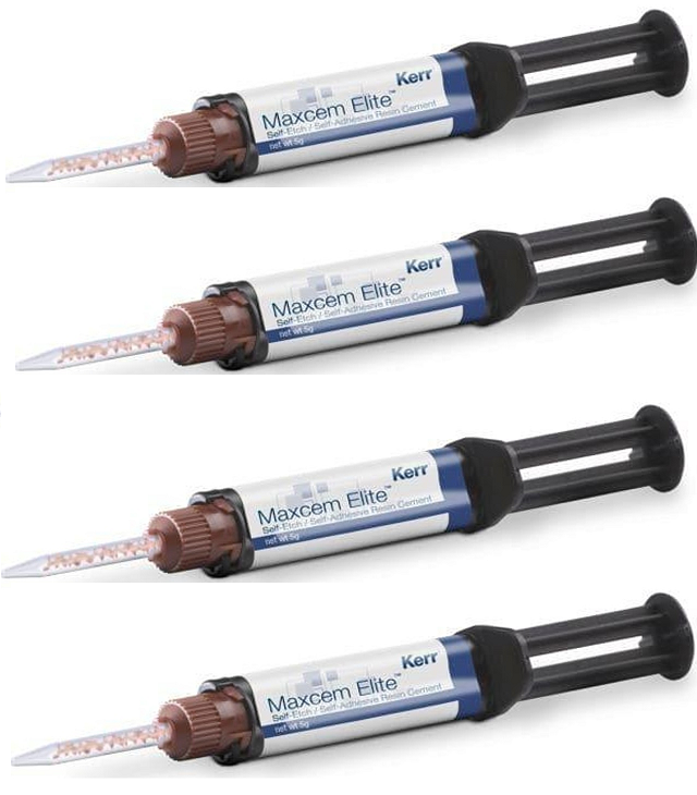 Kerr Maxcem Elite Self-Etch Self-Adhesive Resin Cement, 5g Syringe and Tips6