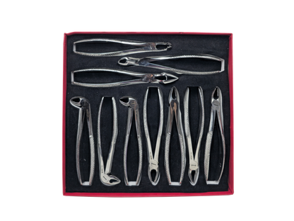 King99 Extraction Forceps Set (10 Pc)
