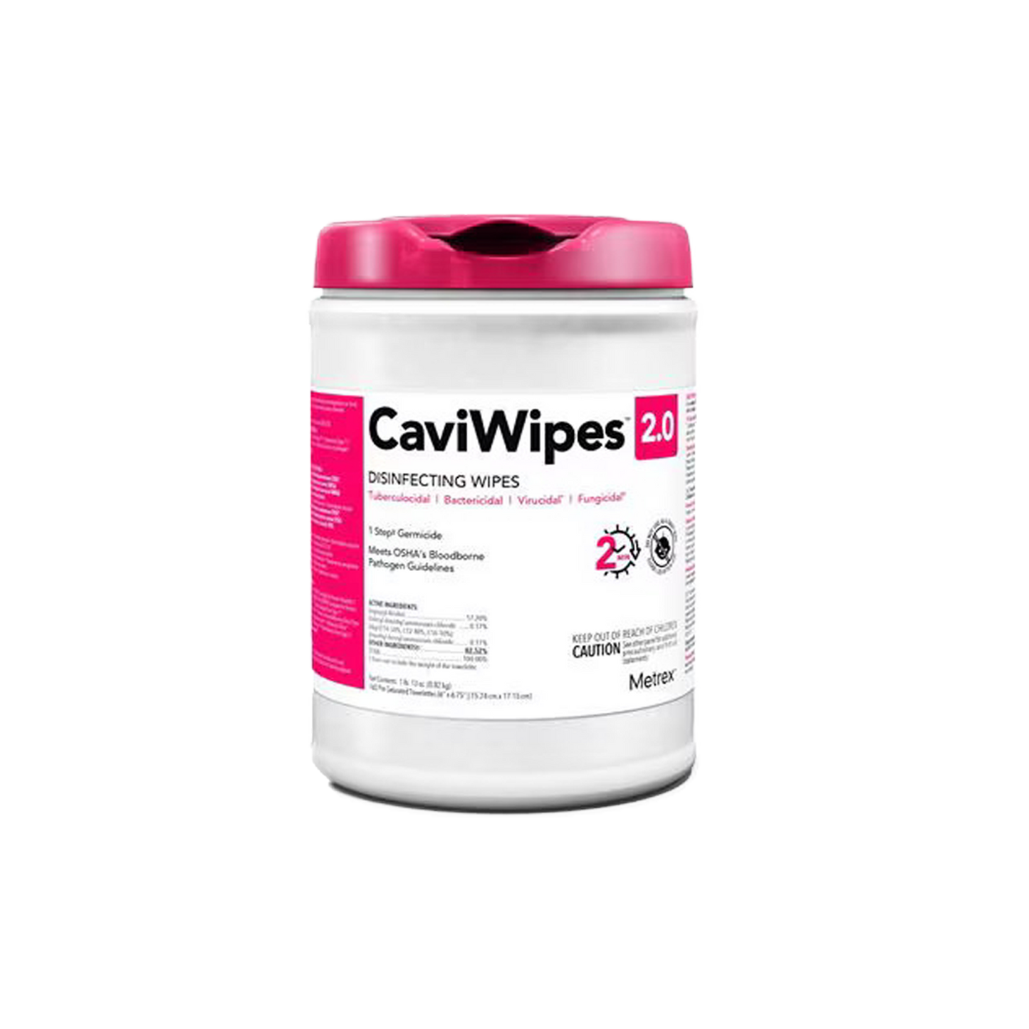 Metrex CaviWipes 2.0 (160 Wipes per Canister)