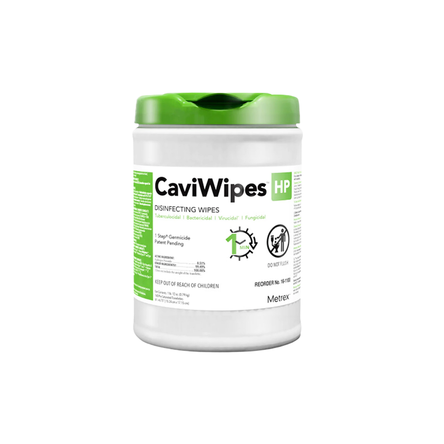 Metrex CaviWipes HP (160 Wipes per Canister)