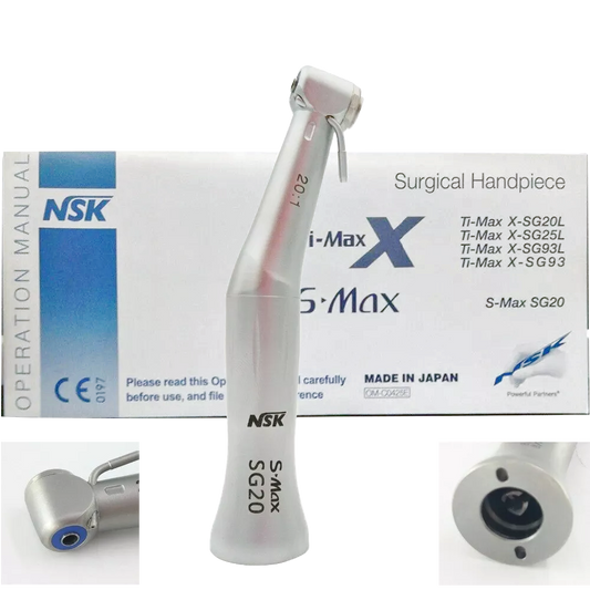 NSK S-Max SG20 LED / Non LED Handpiece Surgical Implant Reduction 20:1