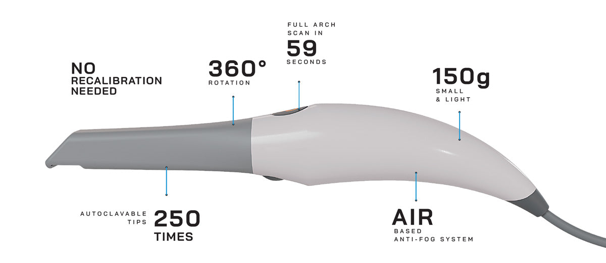 PREXION EVOLVE INTRAORAL SCANNER (IOS)