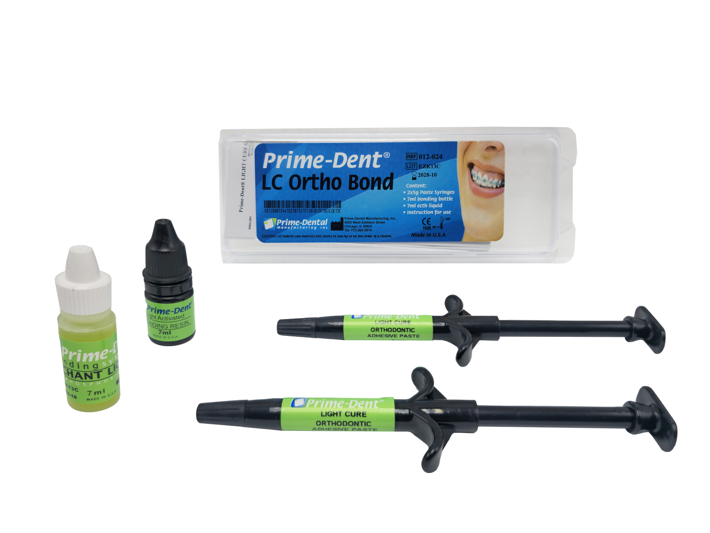 Prime-Dent LC Ortho Bond (2 Syringe Kit)