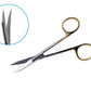 REDLAND Goldman Fox Scissor 13.5cm Curved TC RS-5718 close up