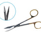 REDLAND Goldman Fox Scissor 13.5cm straight TC RS-5730 close up