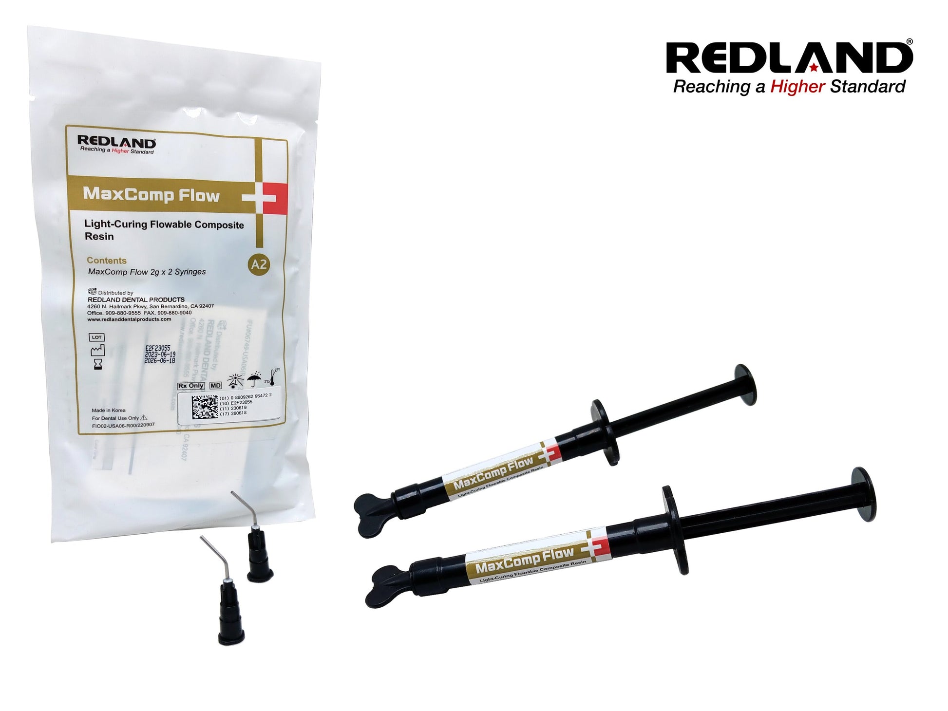 REDLAND MaxComp Flow A2 logo