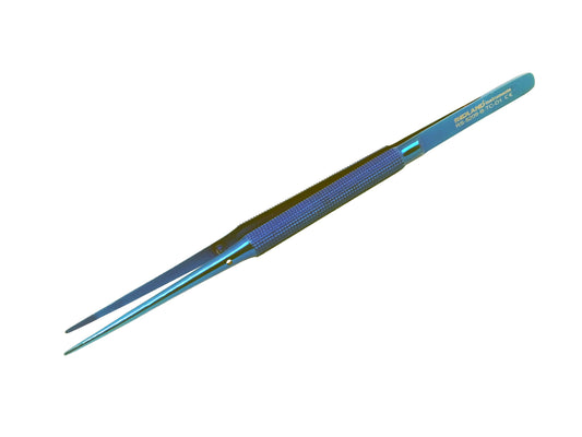 REDLAND Micro Dissecting Tweezer - Tissue Forcepss Blueline TC 18cm RS-509-B-D1