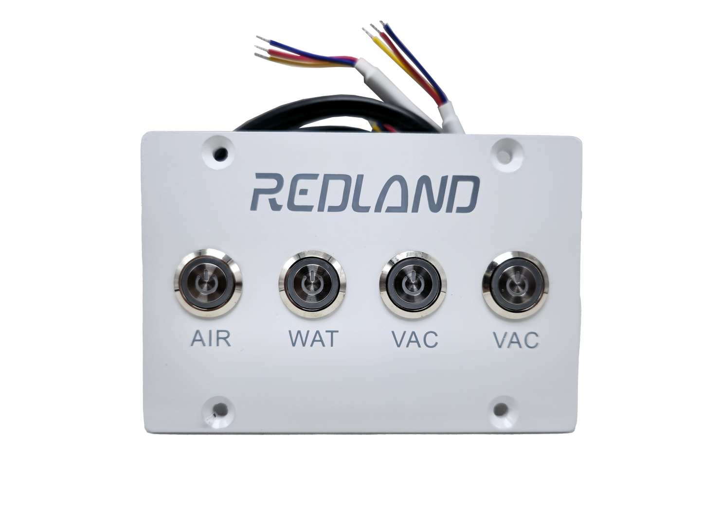 REDLAND Remote Control Panels with 4 buttons for AIR WATER & VACUUM PUMP
