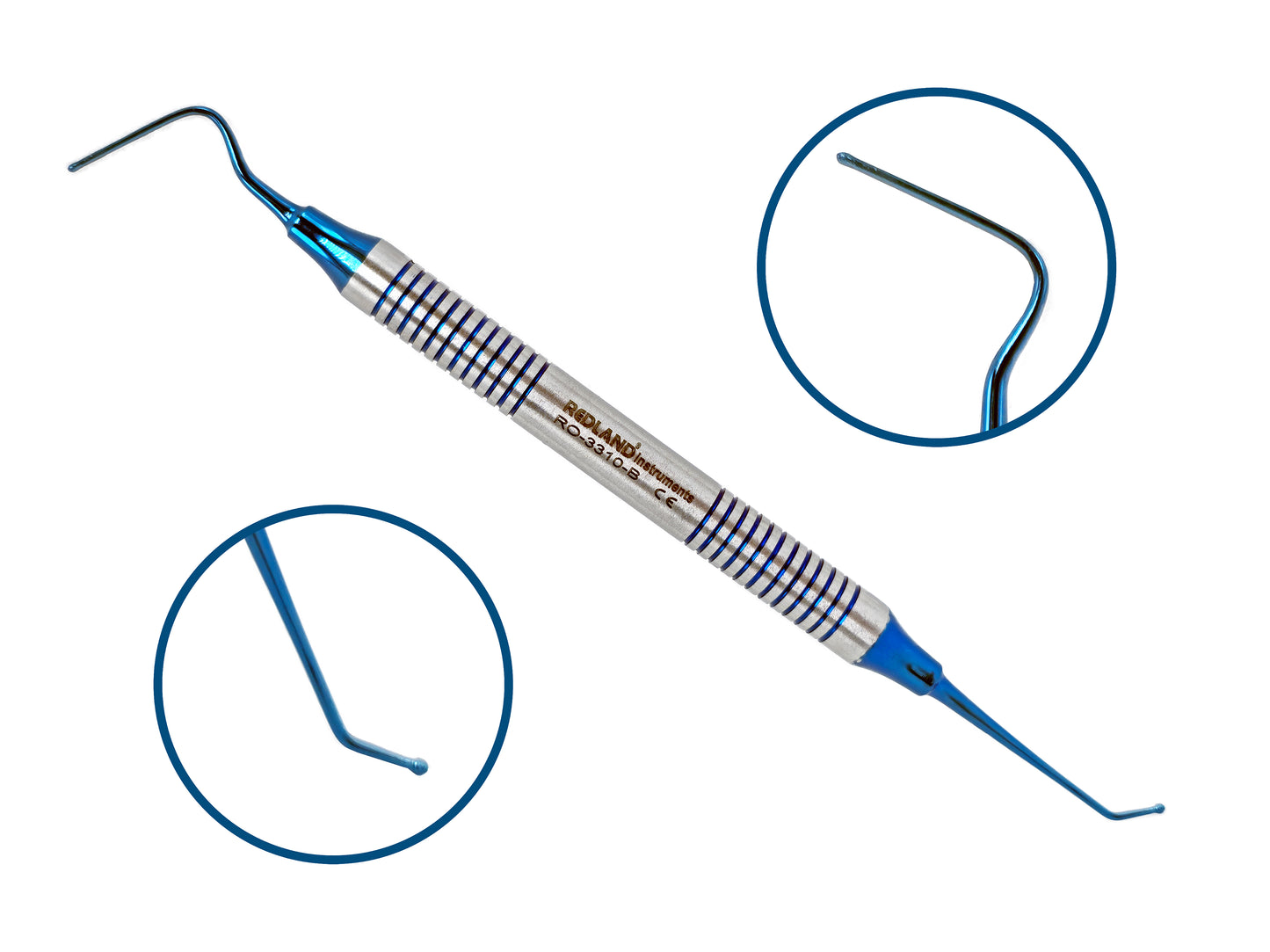 REDLAND Dental Calcium Hydroxide Placement Instrument (Blue Line)