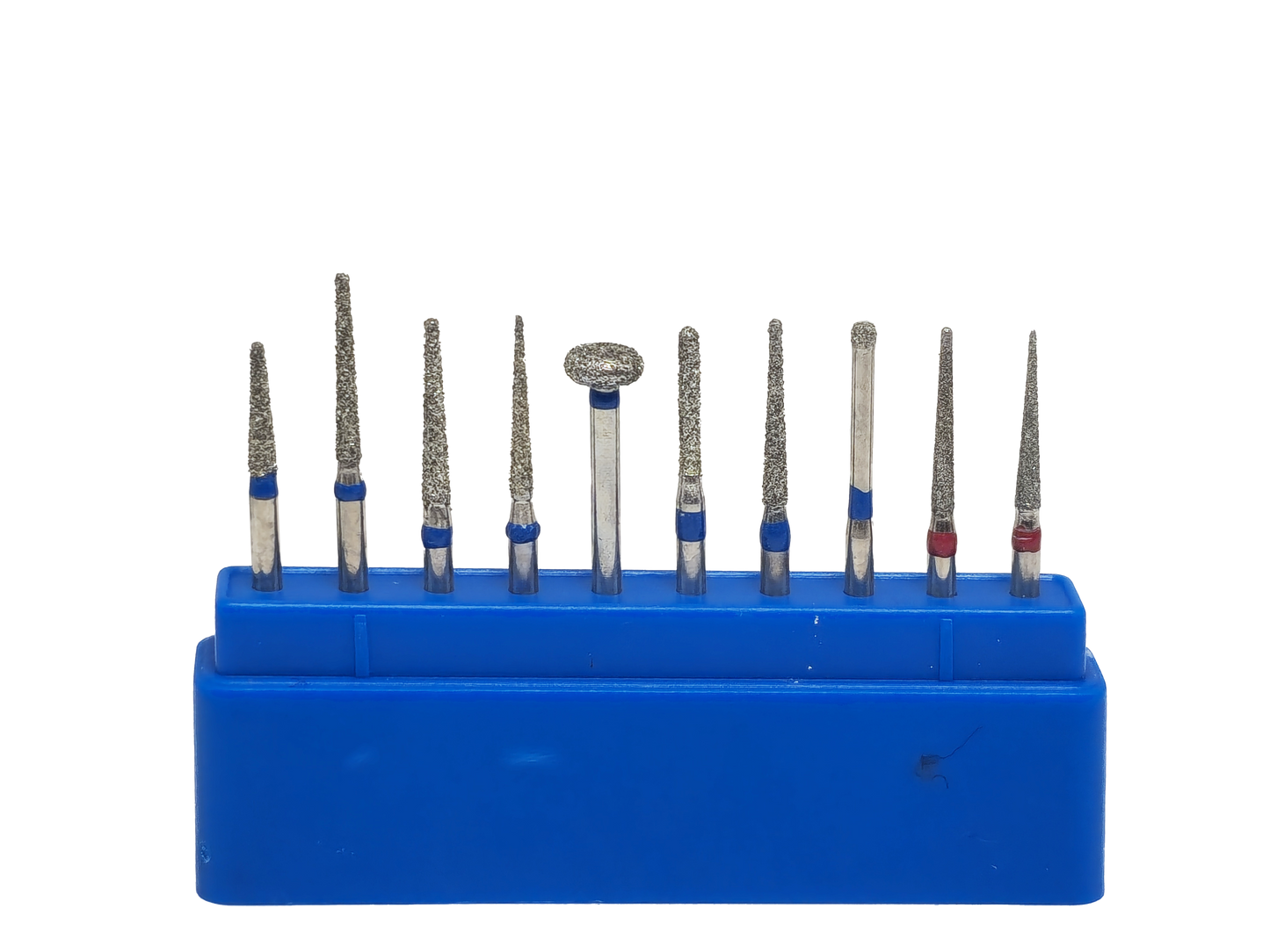 REDLAND Dental Diamond Bur Kit FG-4101 Crown & Bridge Preparation for Anterior 10/Pk