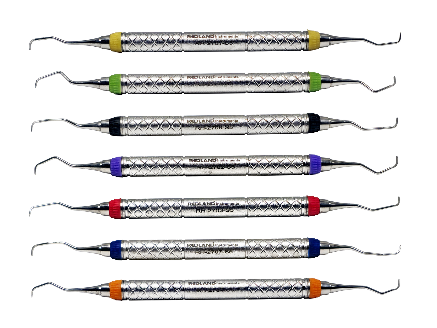 REDLAND Dental Hygiene Standard Gracey Curettes Kit RK-2404-S5