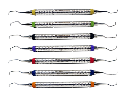 REDLAND Dental Hygiene Standard Gracey Curettes Kit RK-2404-S5