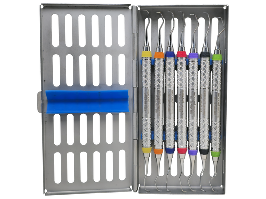 REDLAND Dental Hygiene Standard Gracey Curettes Kit RK-2404-S5