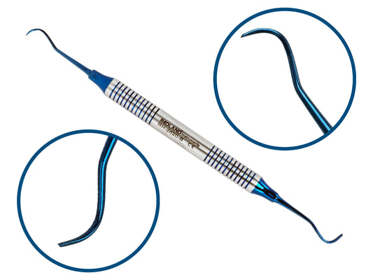 Redland Dental McCall Curette 17/18 Blue Line RH-2620-B-1