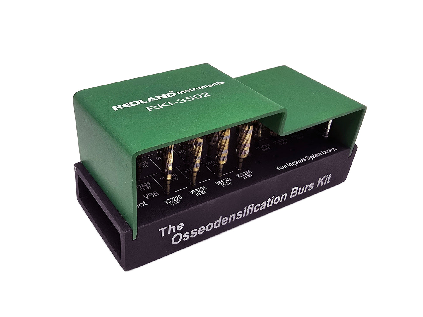 REDLAND Osseodensification Burs and Implant Drill Kit