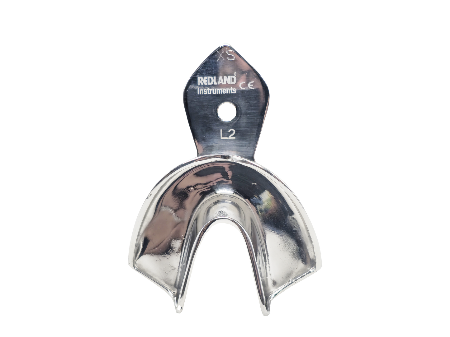 REDLAND Stainless Steel Non-Perforated Impression Tray