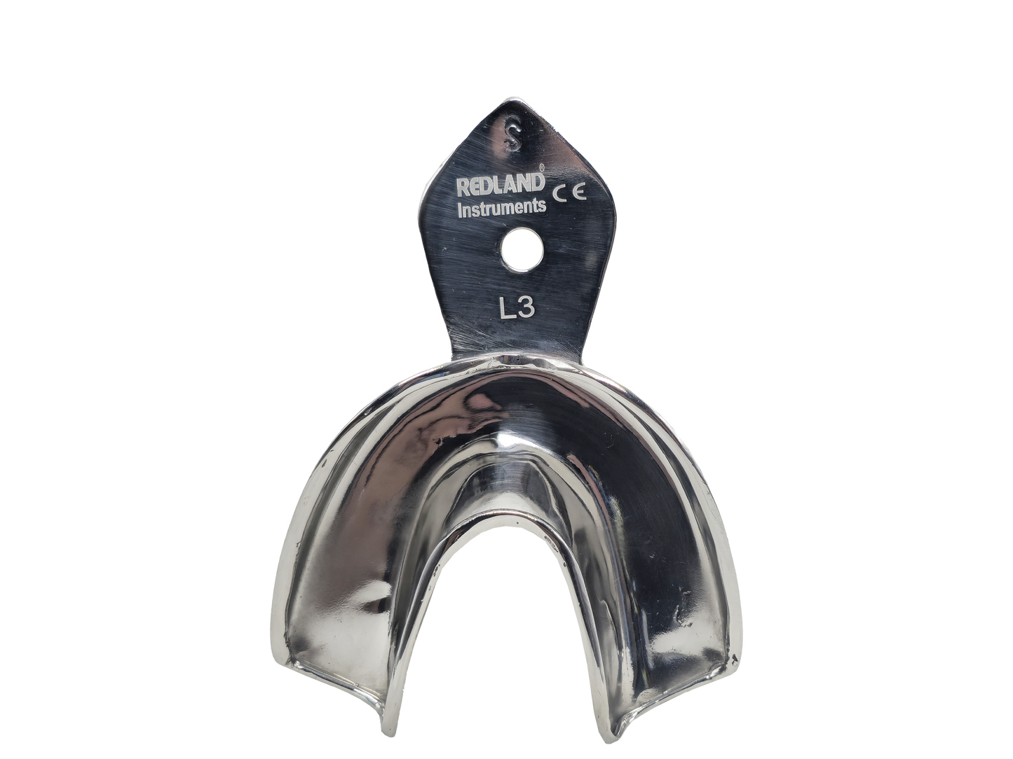 REDLAND Stainless Steel Non-Perforated Impression Tray