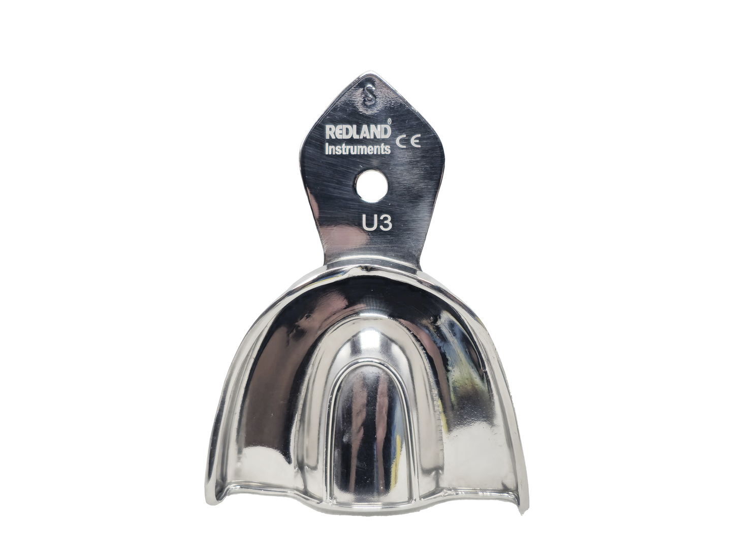 REDLAND Stainless Steel Non-Perforated Impression Tray