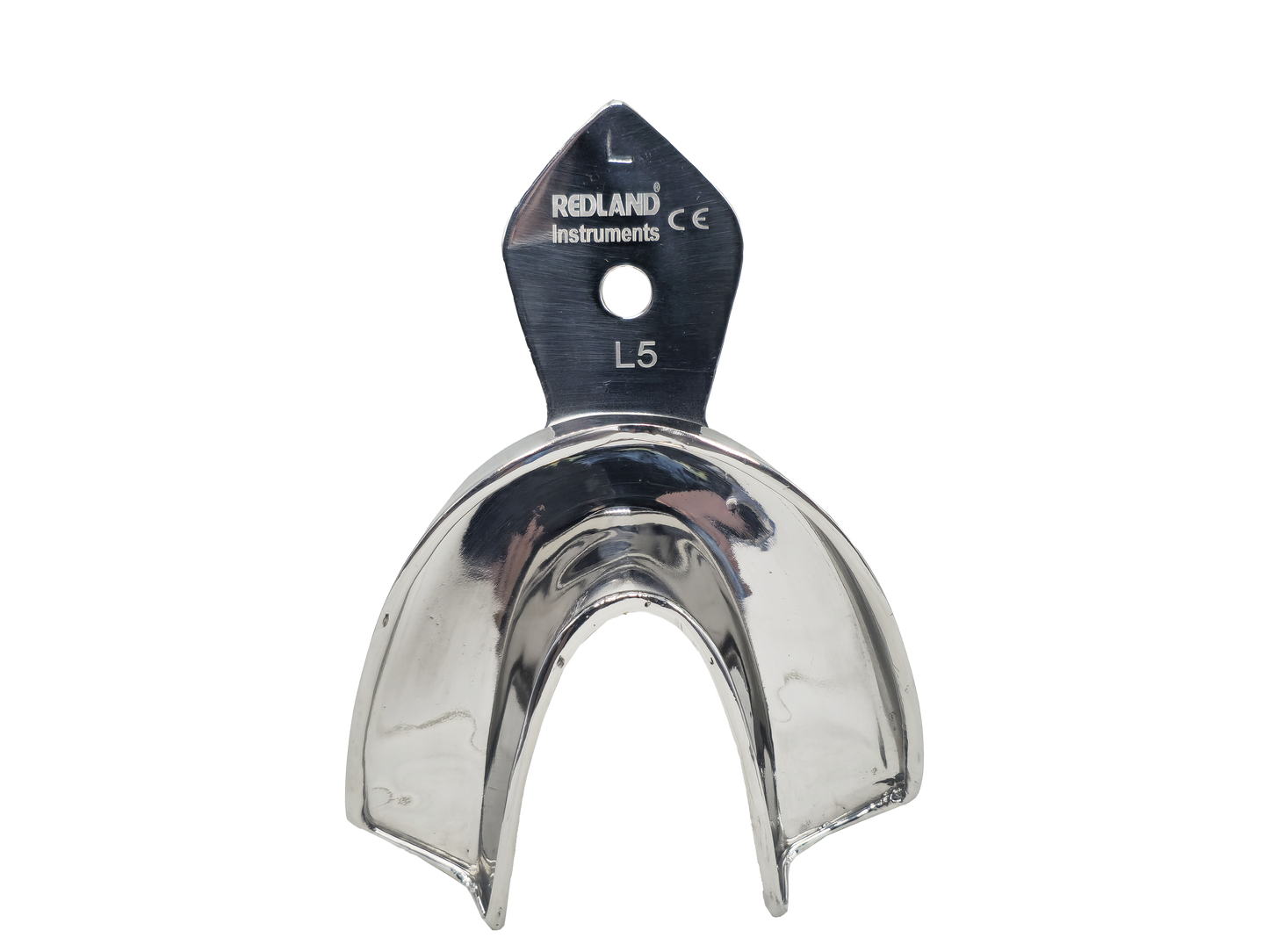 REDLAND Stainless Steel Non-Perforated Impression Tray