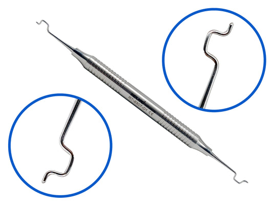 REDLAND Orthodontic Twirl-On Elastic Ligature Applicator w/ EverEdge type Handle