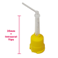 REDLAND Dental Yellow Short Mixing Tips for RelyX cement 1:1 50/pk 3M Type