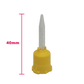 REDLAND Dental Yellow Short Mixing Tips for RelyX cement 1:1 50/pk 3M Type