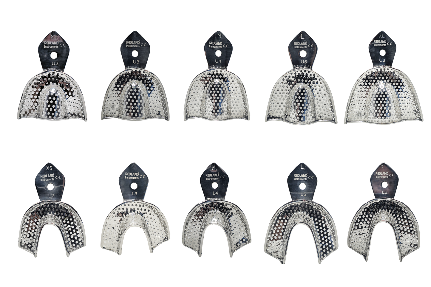 REDLAND Stainless Steel Perforated Impression Tray