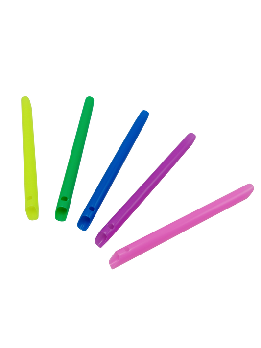 Redland 6" Vented Oral Evacuation HVE Tips (Assorted Colors)