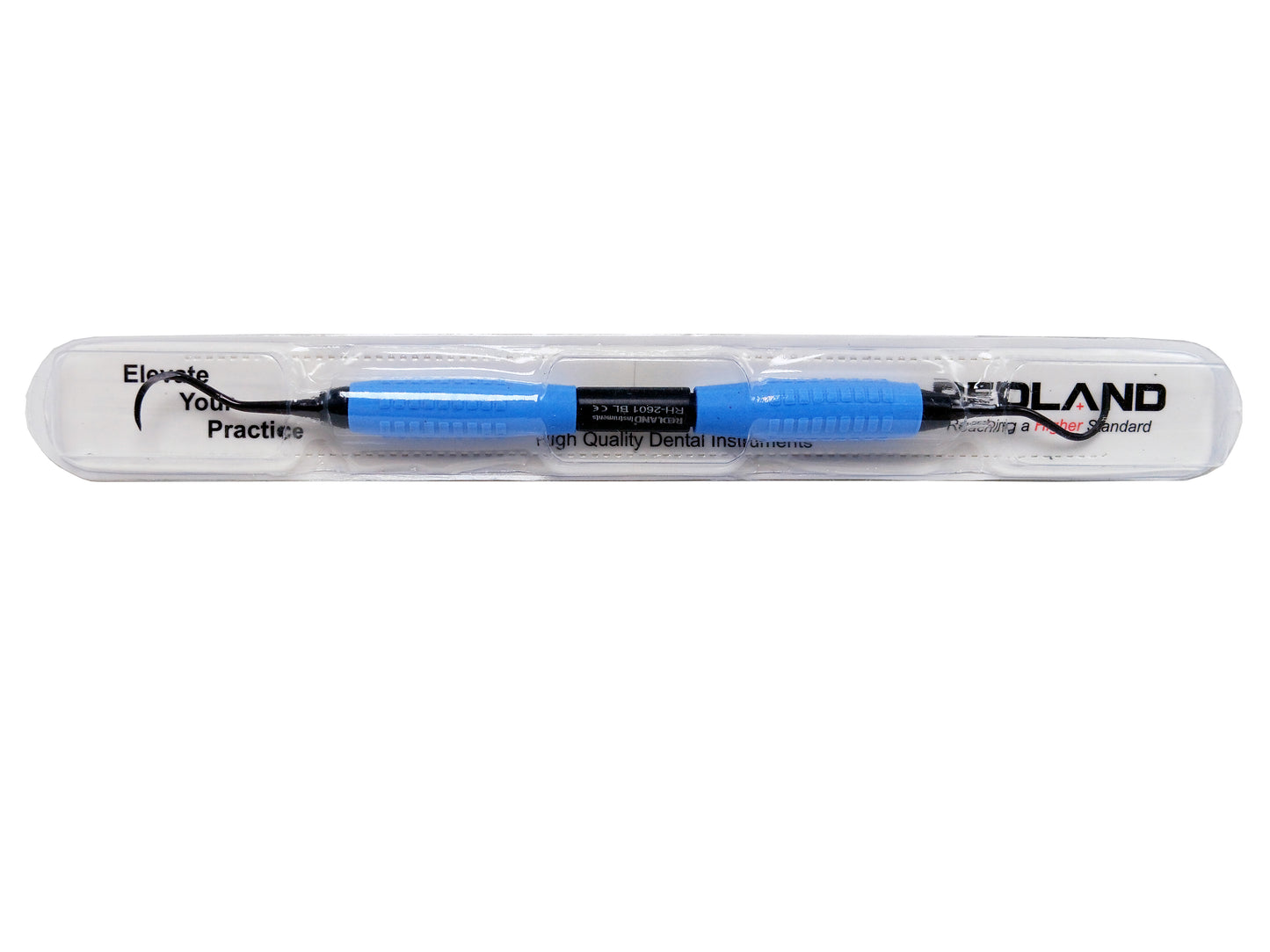 REDLAND Deplaquer/Scaler with Soft Silicon Grip BlackLine