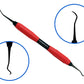 REDLAND Deplaquer/Scaler with Soft Silicon Grip BlackLine